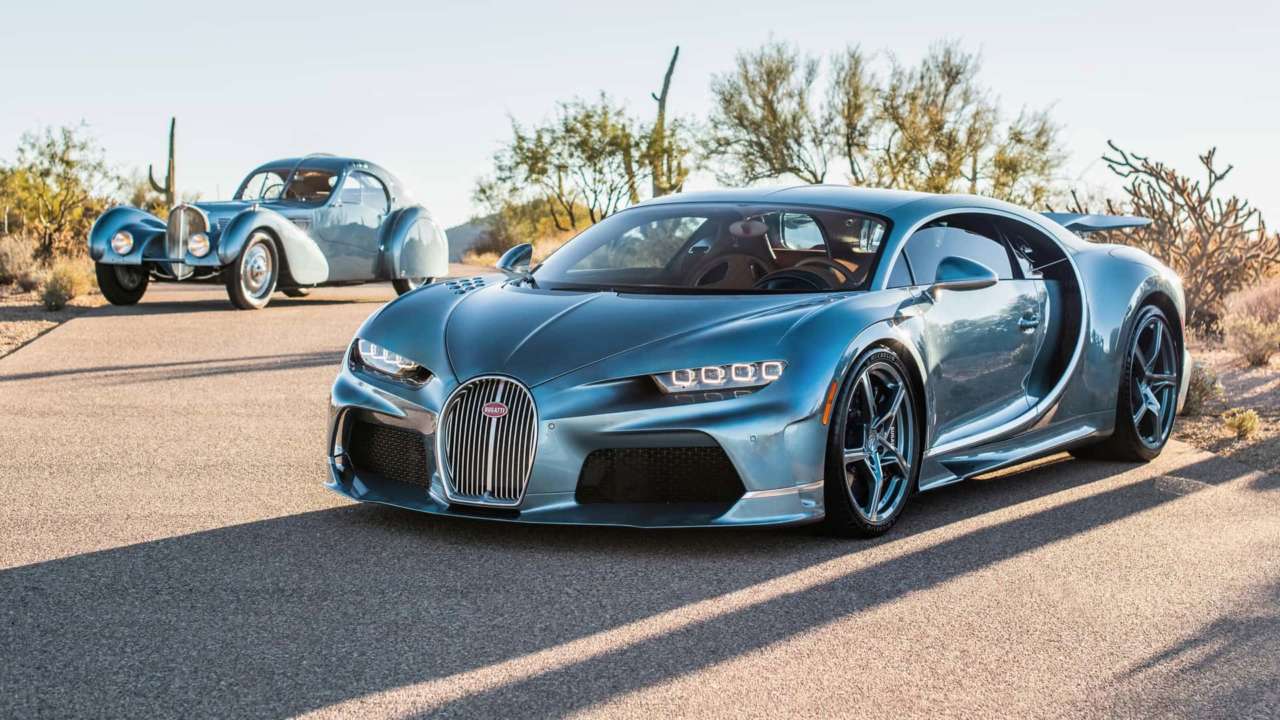 Единственный в своем роде: взгляните на потрясающий Bugatti Chiron Super  Sport 