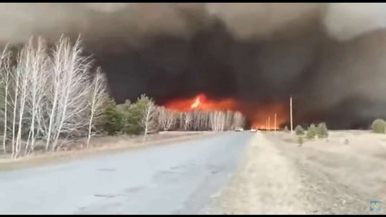 Россия горит: во многих областях рф возникли масштабные лесные пожары. Видео  - МЕТА