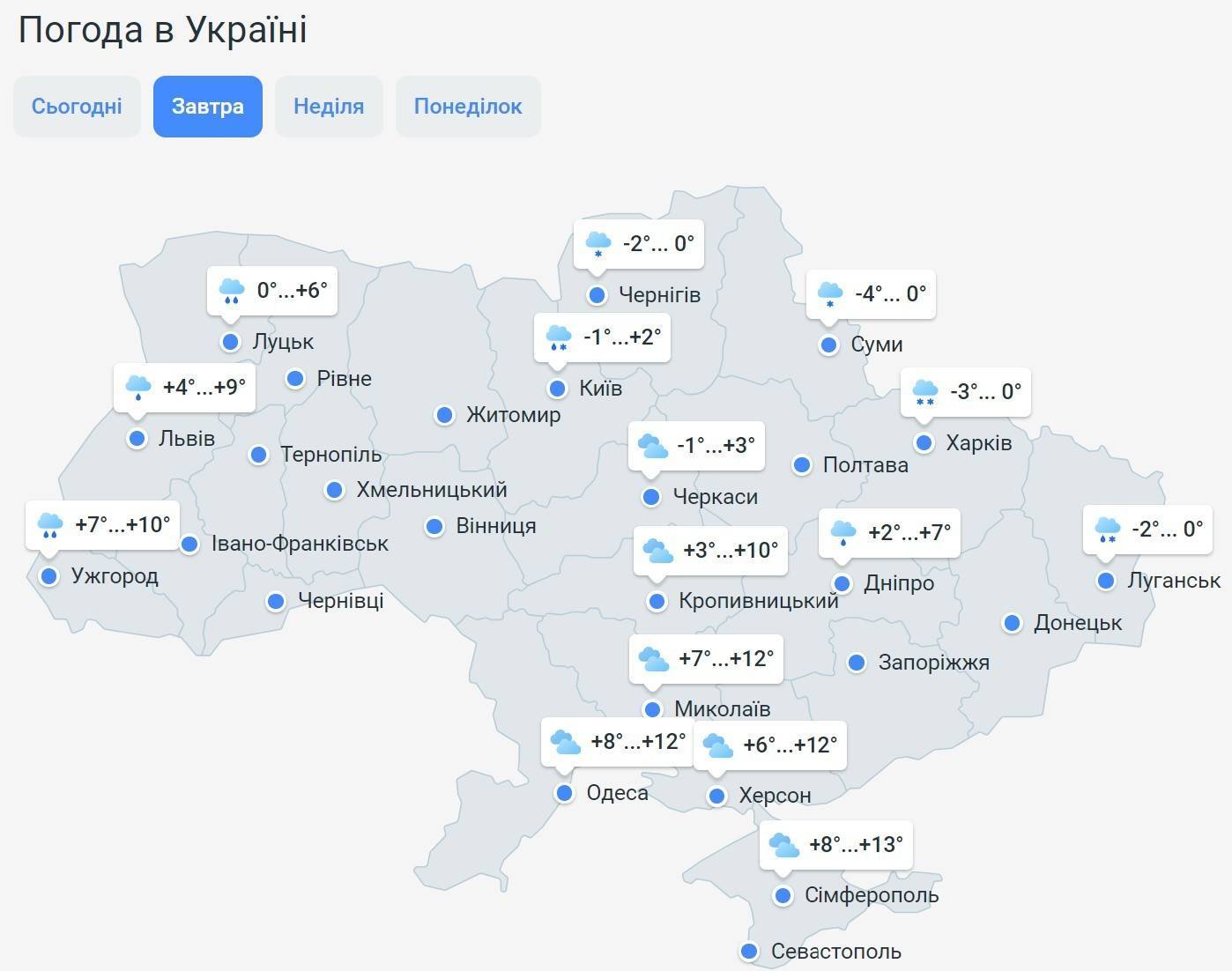 Погода на 10 февраля в Украине: лучше посидеть дома - МЕТА