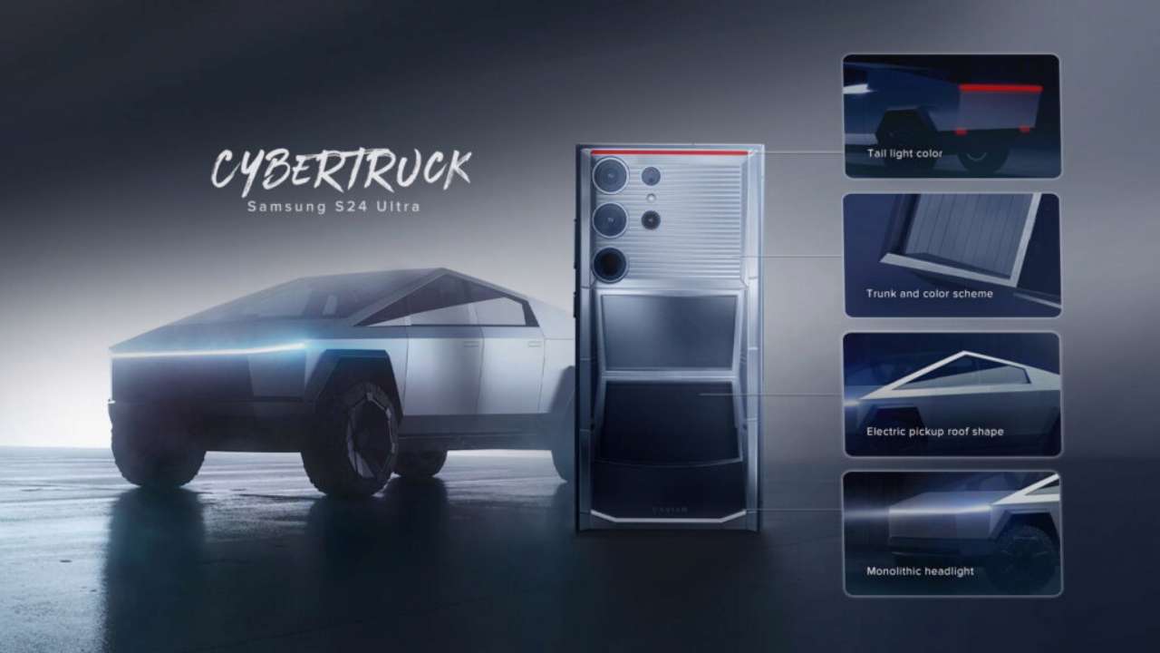 Если вы в восторге от Tesla Cybertruck, то можете приобрести смартфон,  который выглядит так же - МЕТА