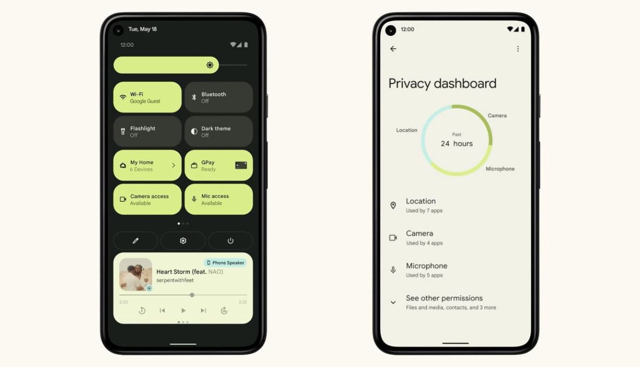 Google презентовала Android 12: новый дизайн и настройки конфиденциальности  - МЕТА