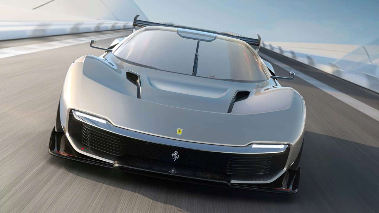 Ferrari показала гиперкар KC23, который словно создали для фантастического  фильма. Фото - МЕТА