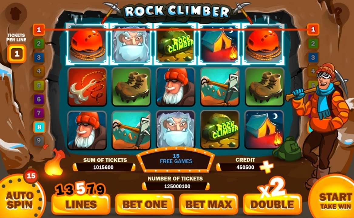 Rock Climber от Игрософт и его бонусы - МЕТА