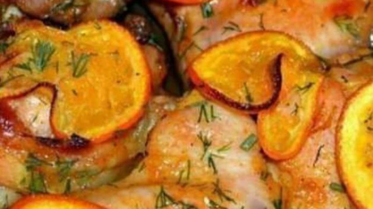 Нереально вкусная курица с апельсинами и медом - МЕТА