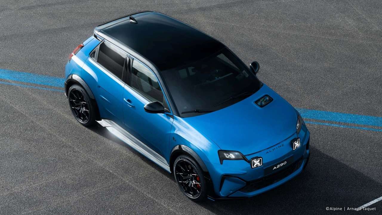 Представлен ретро-футуристический горячий хэтчбек Alpine A290, поражающий  своим стилем и мощностью - МЕТА