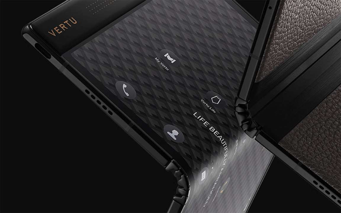 Vertu представила сгибаемый смартфон за $7100. Фото - МЕТА