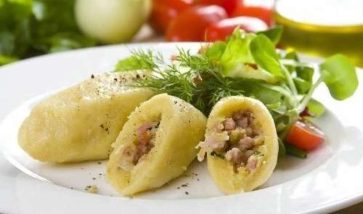 Картофельные клецки с фаршем - МЕТА